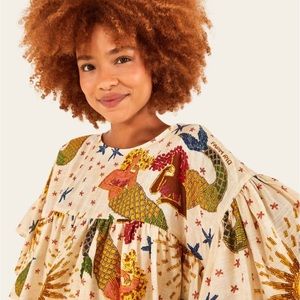 FARM Rio Mermaid Sun Crop top M